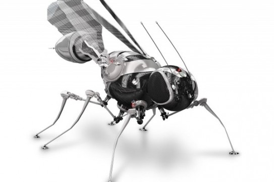 Robot-Android-Cyborg-Fly